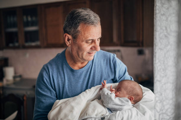 istock grandfather with his grandson 1201918667