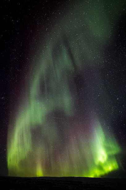 istock Northern lights ( Aurora Borealis ) in Iceland 1201919750