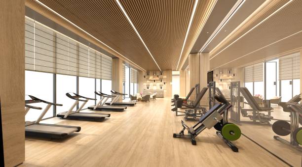 istock 3d render gym fitness center 1201921593