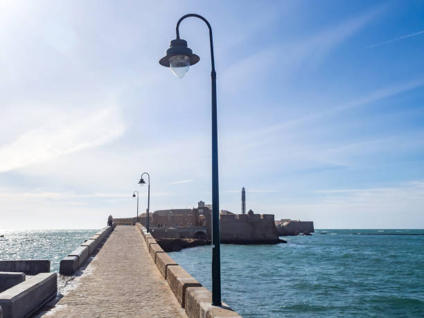 istock Vintage lanterns on the streets in Spain 1201928655