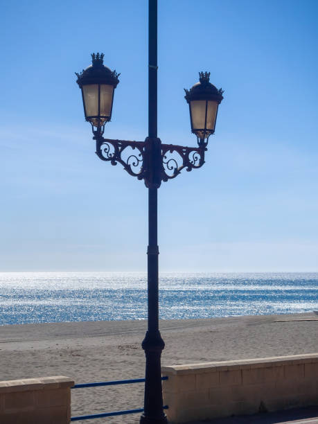 istock Vintage lanterns on the streets in Spain 1201929668