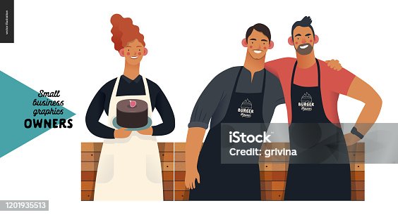 istock Owners - small business graphics 1201935513