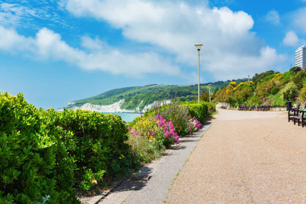 istock Walk to Holywell beach, Eastbourne 1201937287