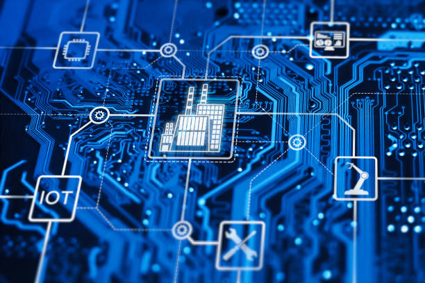 Industry 40 Fourth Industrial Revolution Digitalization Of Modern Business Process And Using Robots Online Technology Internet Of Thing Etc Stock Photo - Download Image Now - iStock Industry 40 Fourth Industrial Revolution Digitalization Of Modern Business Process And Using Robots Online Technology Internet Of Thing Etc Stock Photo - Download Image Now - iStock
