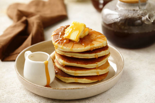 istock traditional american pancakes 1201997544