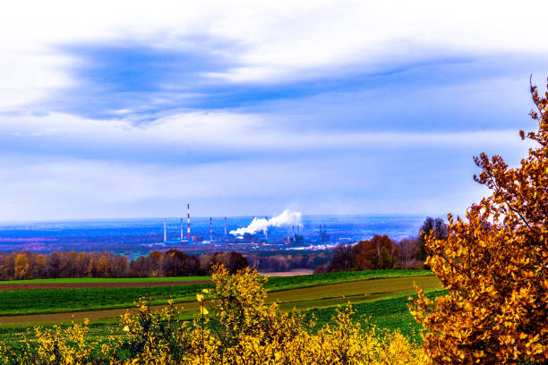 istock Landscape from the mountain of St. Anna's fall 1202003369