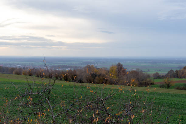 istock Landscape from the mountain of St. Anna's fall 1202003380