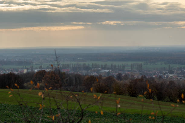 istock Landscape from the mountain of St. Anna's fall 1202003465
