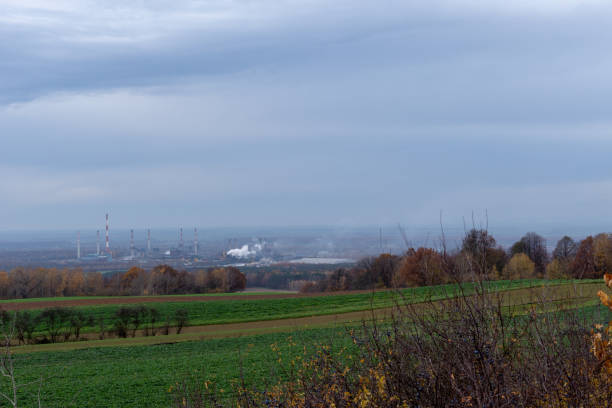 istock Landscape from the mountain of St. Anna's fall 1202004229
