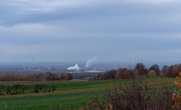 istock Landscape from the mountain of St. Anna's fall 1202004236