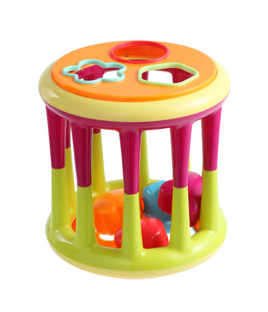 istock multi color plastic children's toy isolated on white background 1202008241