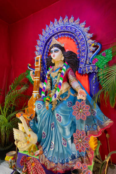 istock Goddess Saraswati, Kolkata, India 1202009340
