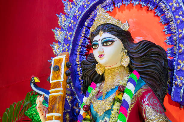 istock Goddess Saraswati, Kolkata, India 1202009390