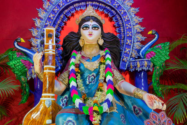 istock Goddess Saraswati, Kolkata, India 1202009472
