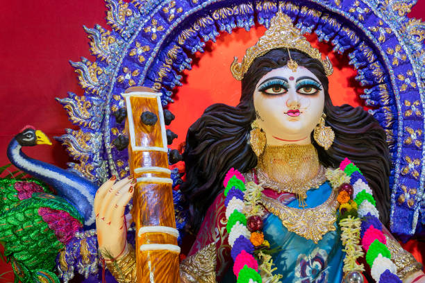 istock Goddess Saraswati, Kolkata, India 1202009494