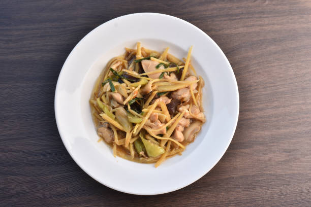Stir fried Chicken with Ginger
