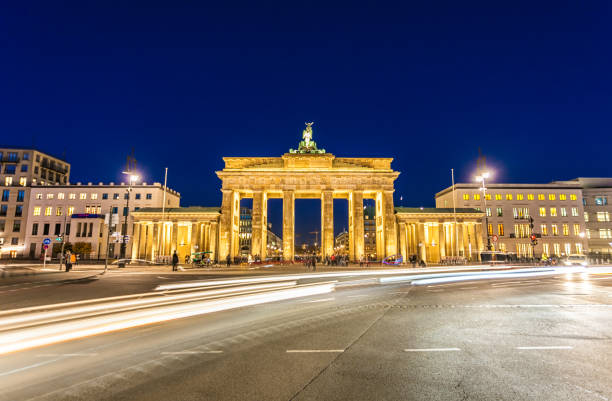 istock Brandenburger Gate at sunset 1202025165