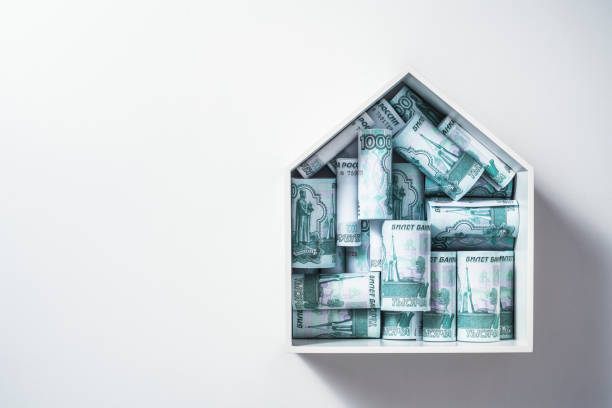 istock Money for a house, Russian roubles 1202025184