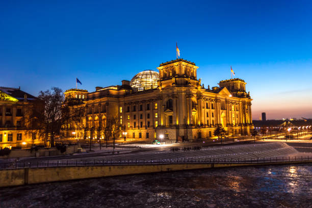 istock Reichstag in Berlin at sunset 1202025203