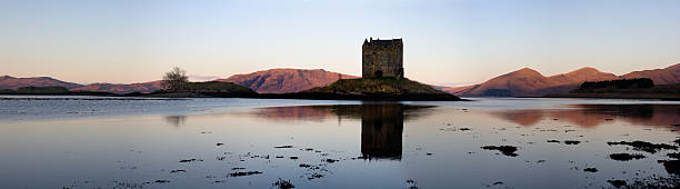 Beautiful Castle Stalker, Appin at dawn.\n\nAlternative Vetta Panoramic Images Shown Below - \n\n[url=file_closeup.php?id=10463148][img]file_thumbview_approve.php?size=1&id=10463148[/img][/url] [url=file_closeup.php?id=11632413][img]file_thumbview_approve.php?size=1&id=11632413[/img][/url]