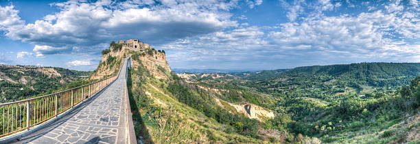 Civita di Bagnoregio, HDR-panorama – Foto