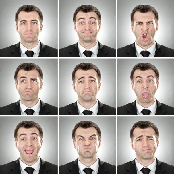 istock squared caucasian business man with short hair expression collection 120204090