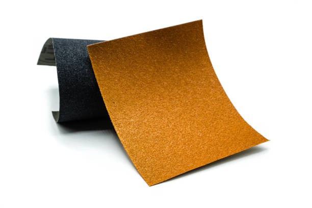 istock Sandpaper isolated on white background Cut Out 1202041033