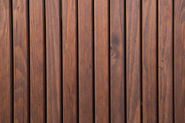 Wooden boards can be used as a background texture stock photo