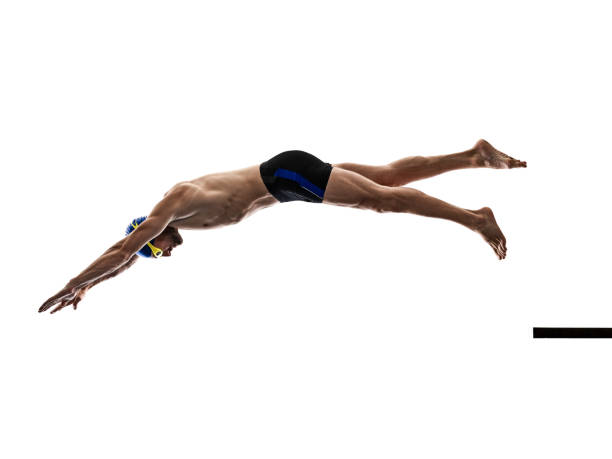 istock man sport swimmer swimming isolated white background 1202049892