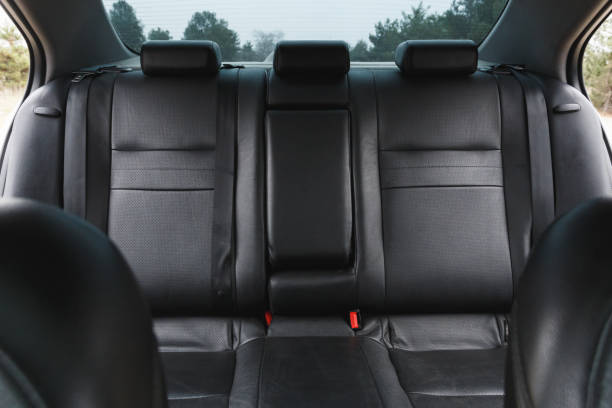 istock Car interior, part of back seats, close 1202051269