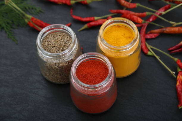 istock It is a set of the spice for much curry. 1202054137