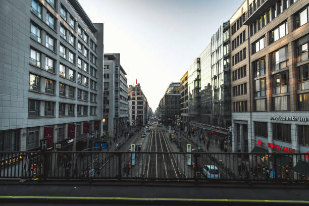 istock winter morning in the Berlin Friedrichstrasse 1202055673