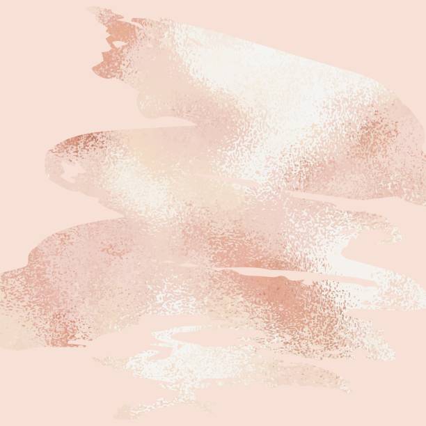 Backgrounds for sales and covers. Rose gold. Vector illustration Backgrounds for sales and covers. Rose gold. Vector illustration. Hand drawing brush stroke pink gold texture stock illustrations
