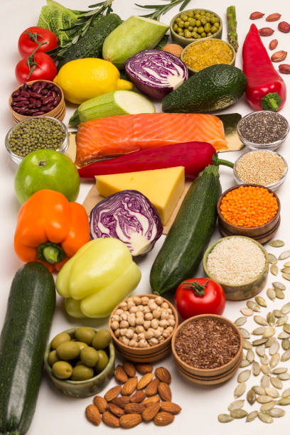 istock Foods high in fatty acids, protein, omega-3 1202061731