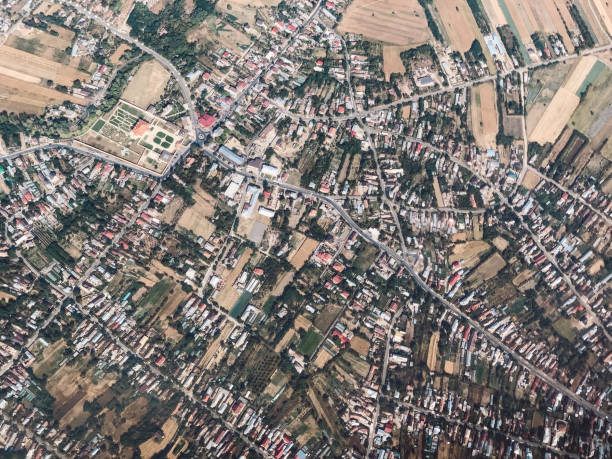 istock High Angle View Of City Buildings 1202061808