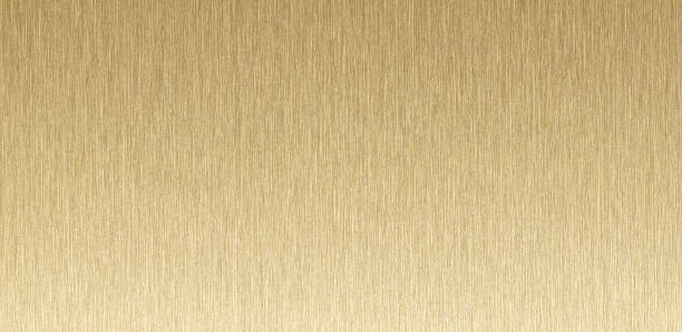 vista panoramica dello sfondo texture metallica oro bronzo. - bronze brass textured copper foto e immagini stock