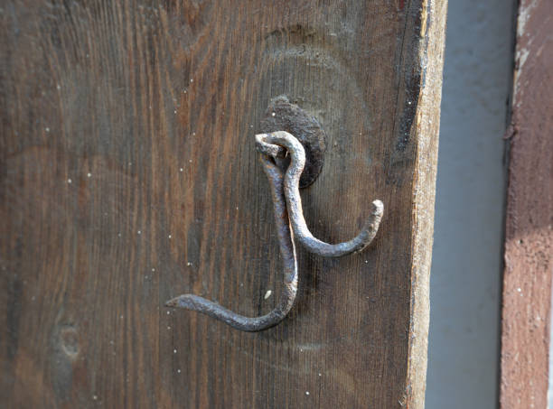 istock old wooden door handle 1202066530
