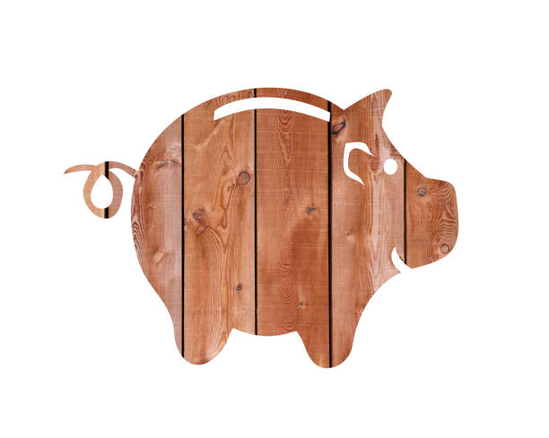 istock Wooden Piggy bank 1202072131