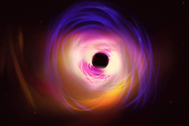 istock Abstract blackhole photo illustratiuon. 1202076600