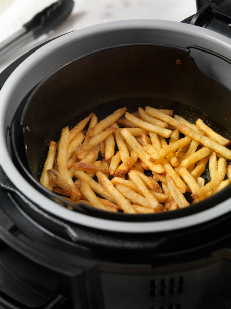 istock Air Fried, Crispy French Fries 1202078029