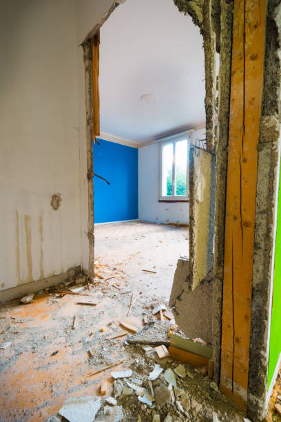 istock In the ruined house left by people. 1202080416