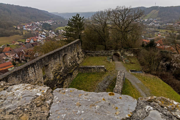 istock view from old castle ruins over river Kocher valley 1202084165