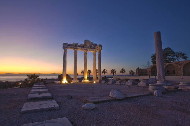istock Temple of Apollo during winter 1202087091