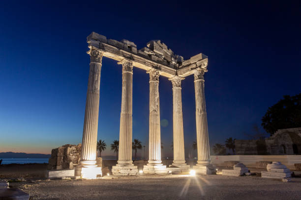 istock Temple of Apollo during sunset 1202087189