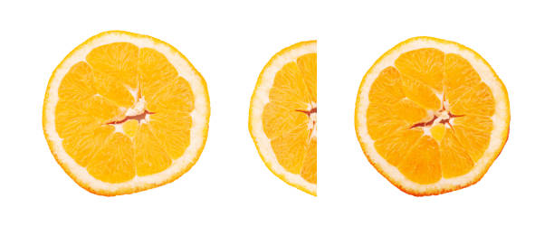 istock Slice of orange fruit 1202093374