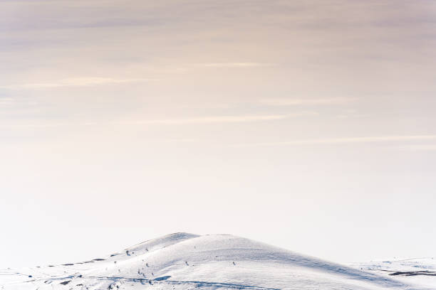 istock Winter landscape with snowy Mountains 1202098942
