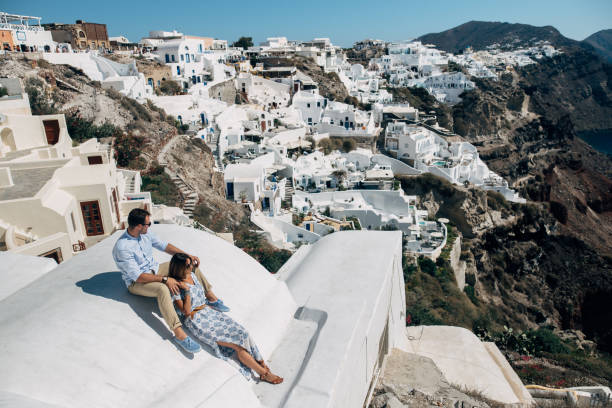 istock The couple is sitting on the rooftop 1202101430