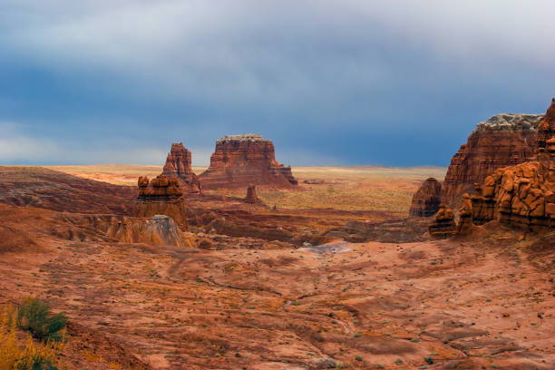 istock Picturesque remains of sandstone 1202103453