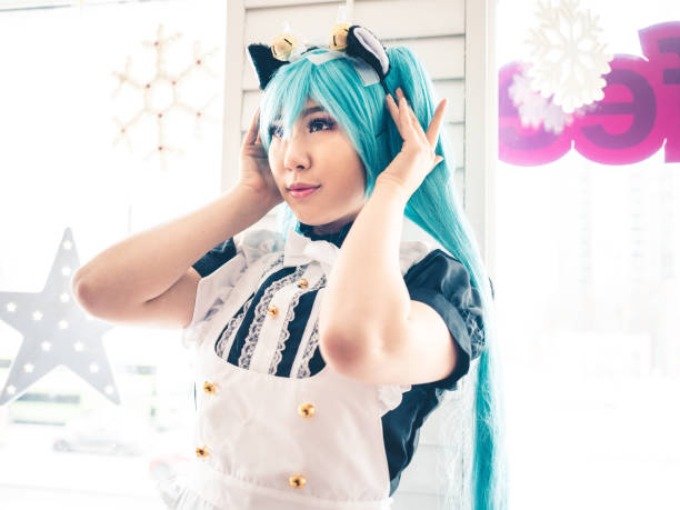 istock Asian woman cosplay story 1202107367