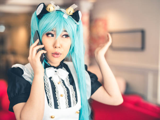 istock Asian woman cosplay story 1202107783